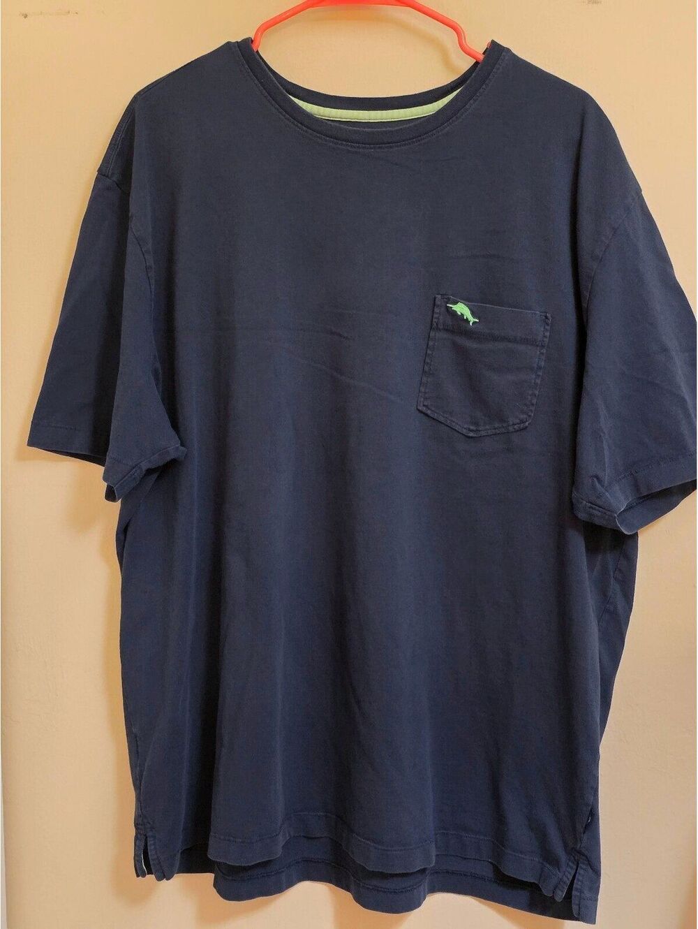 Tommy Bahama Relax XXL Navy Blue 100% Pima Cotton T-Shirt